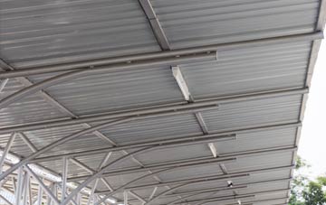 installing Winterborne Tomson metal roofing